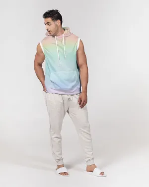 Soft Rainbow Premium Heavyweight Sleeveless Hoodie