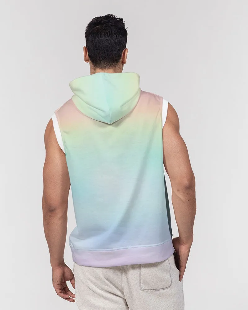Soft Rainbow Premium Heavyweight Sleeveless Hoodie