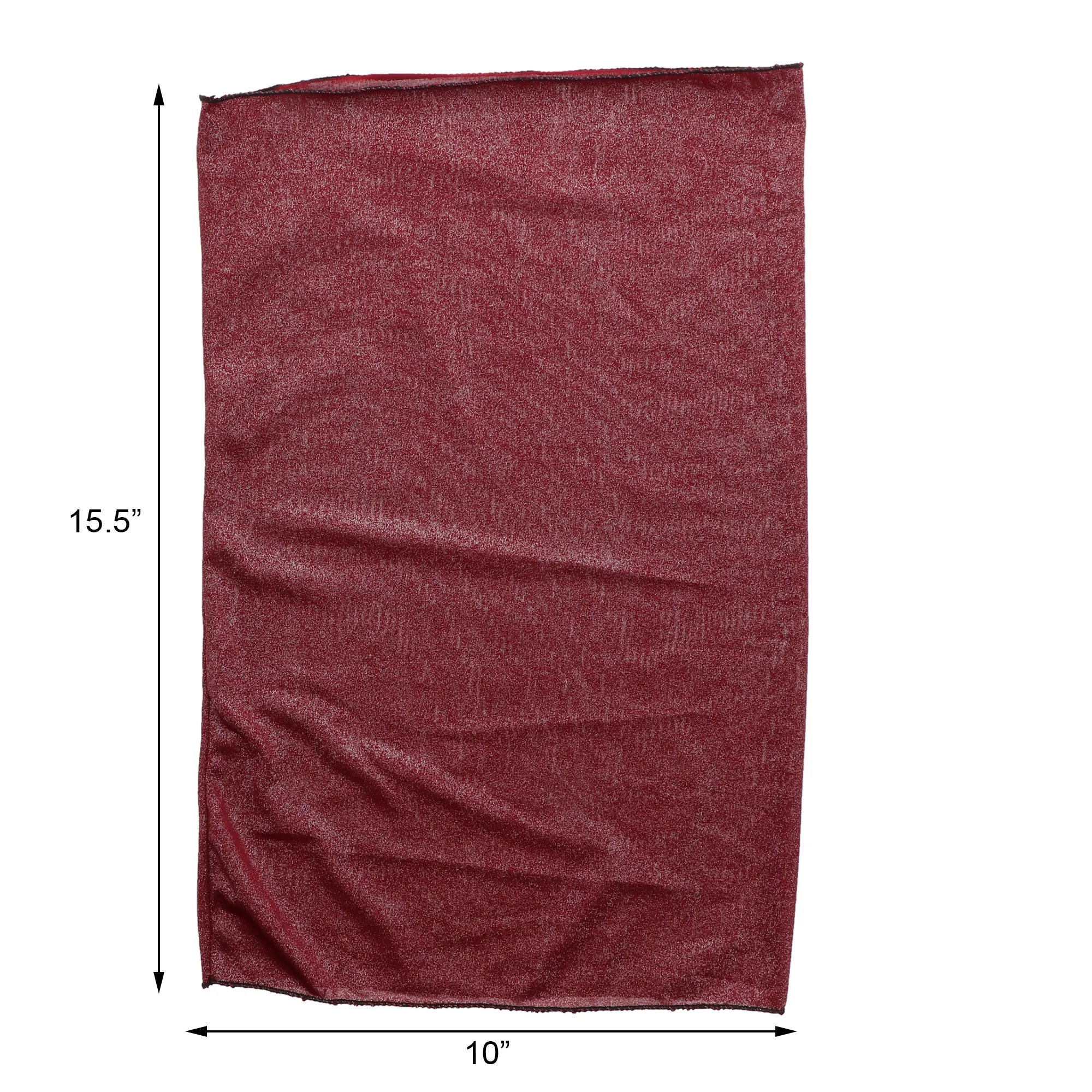 Solid Sparkle Tube Neck Gaiter