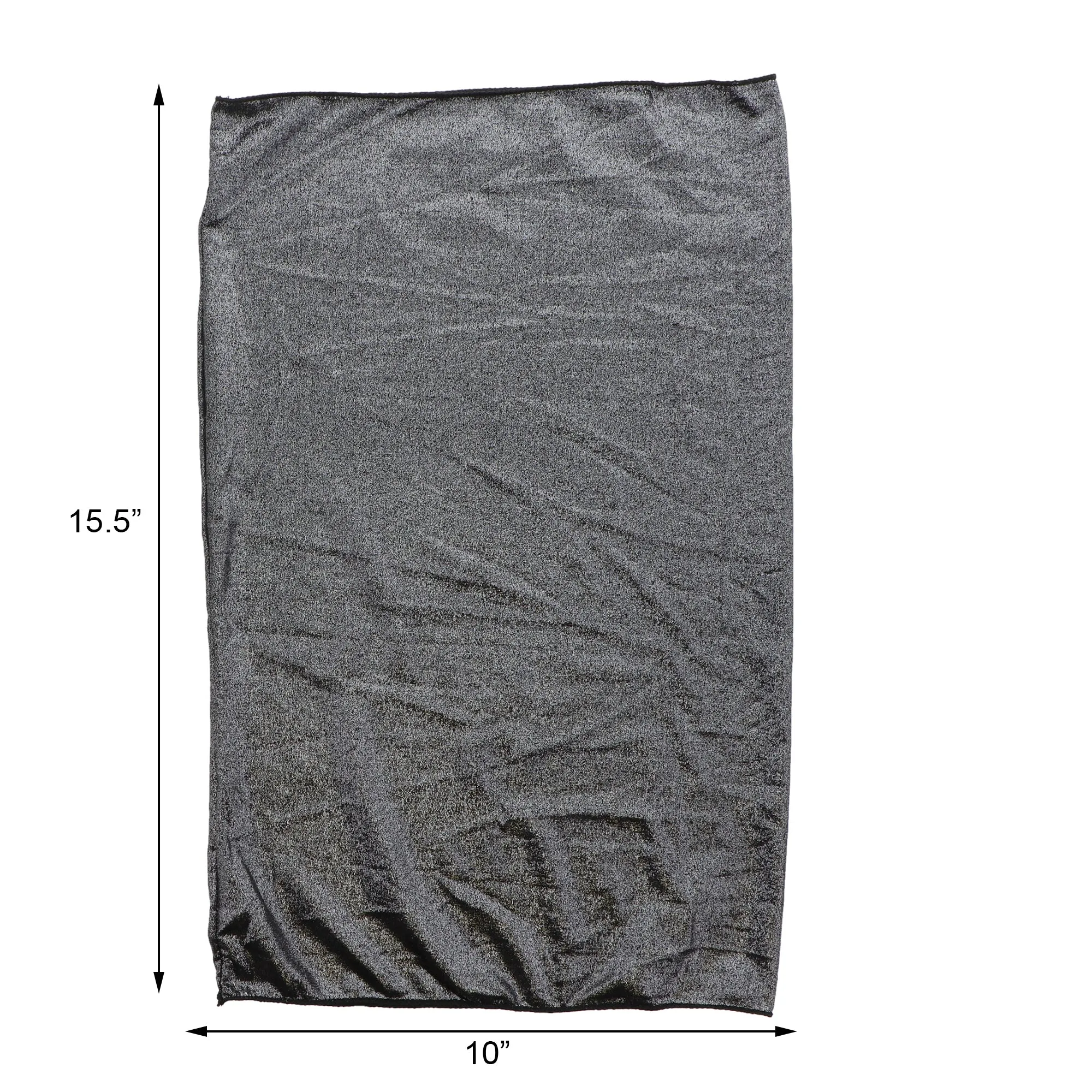 Solid Sparkle Tube Neck Gaiter