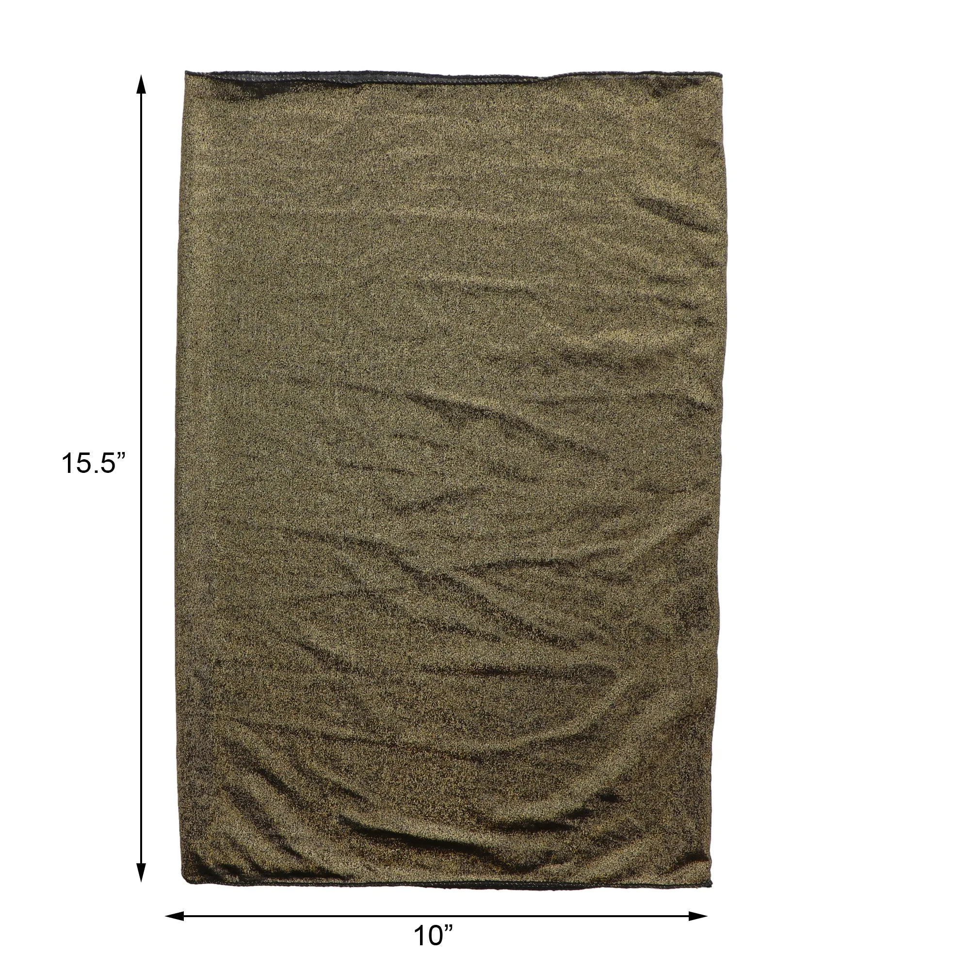 Solid Sparkle Tube Neck Gaiter
