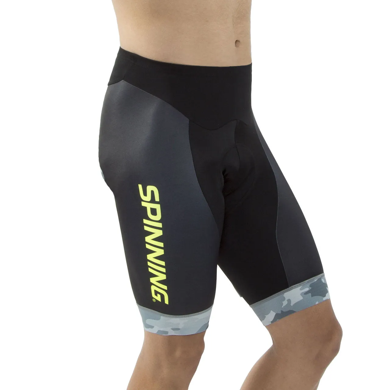 Spinning® Hercules Men's Cycling Shorts Yellow