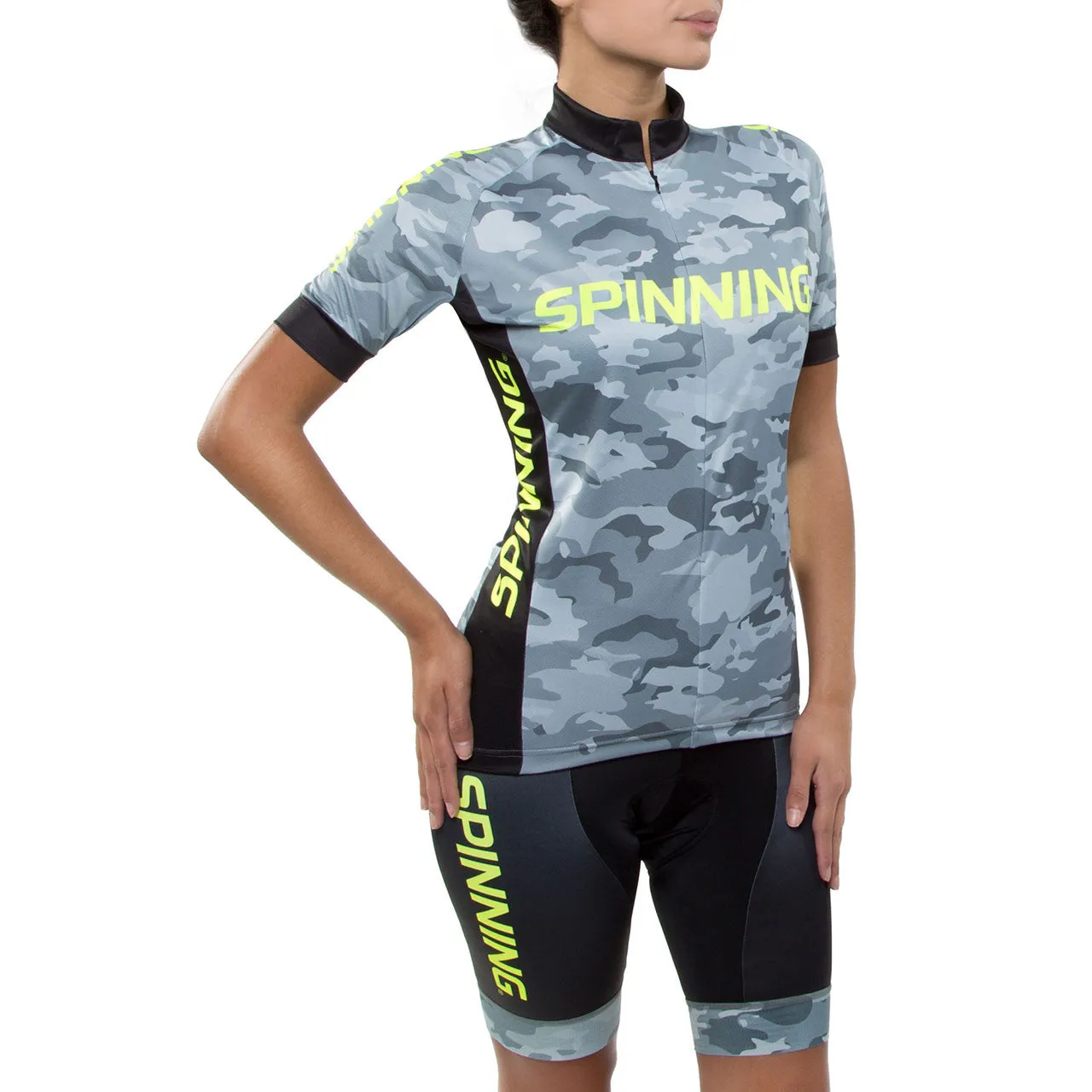Spinning® Hercules Women's Cycling Shorts - Yellow