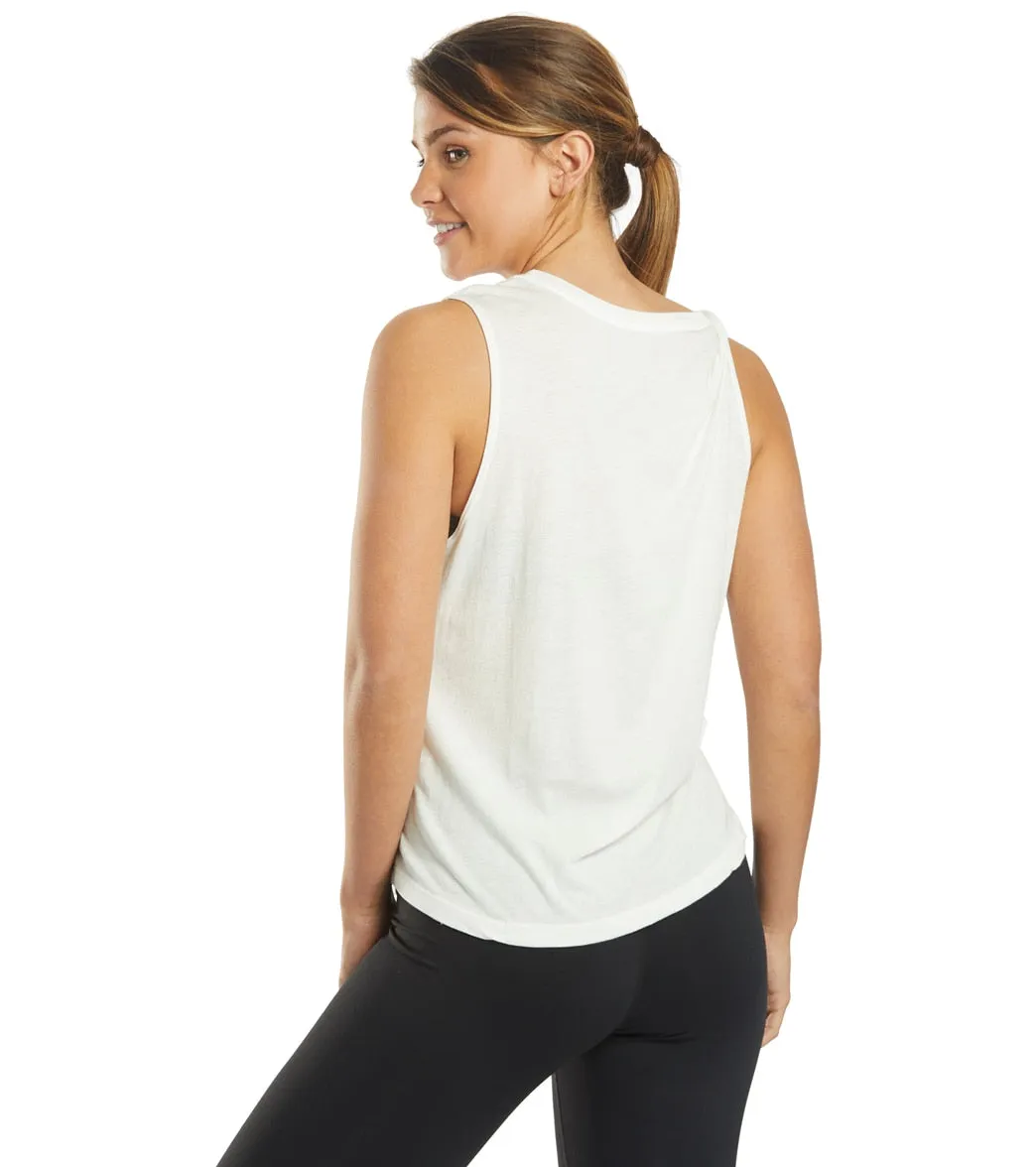 Spiritual Gangster Be The Light Muscle Yoga Tank