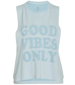 Spiritual Gangster Good Vibes Active Flow Yoga Top