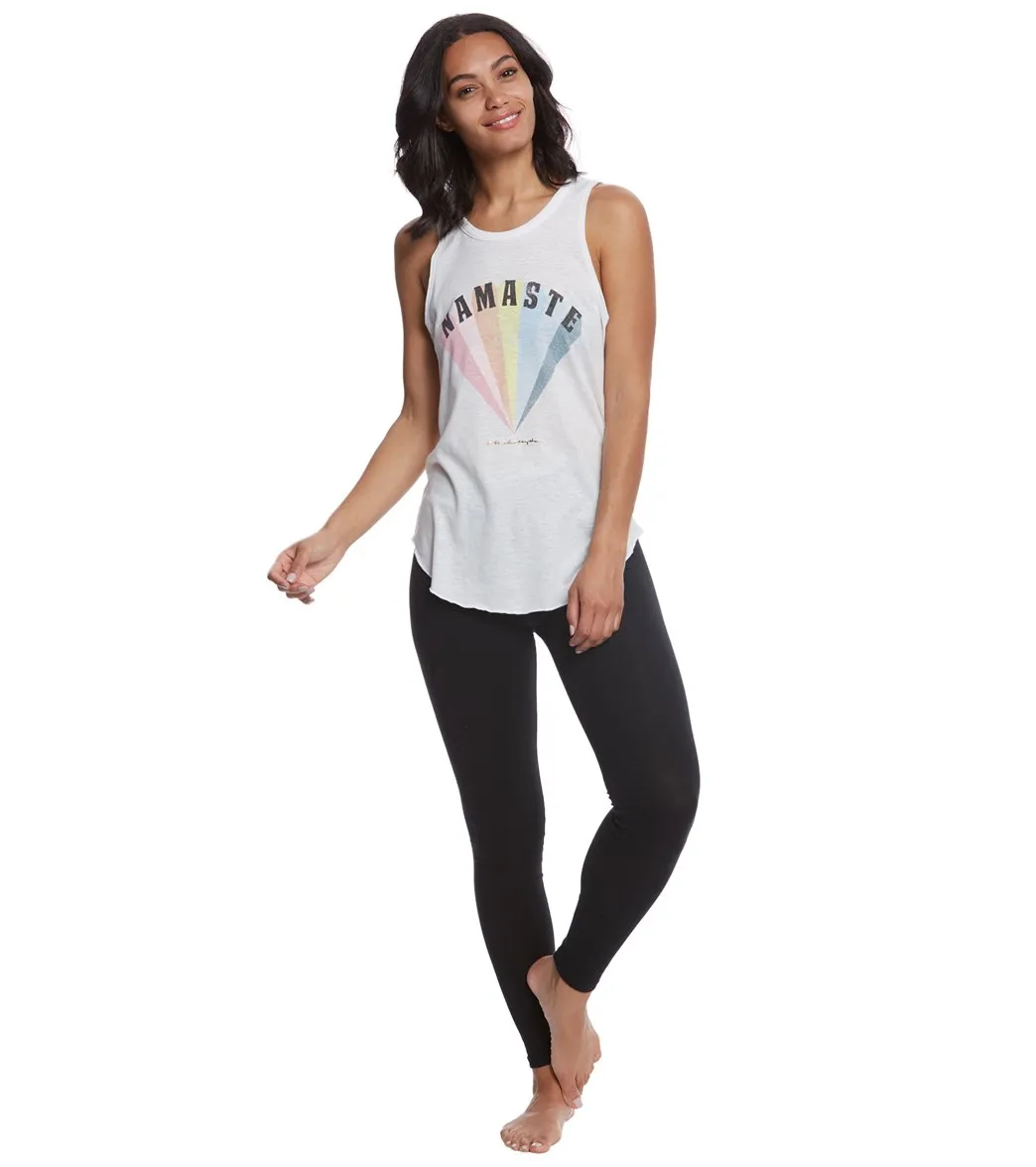 Spiritual Gangster Namaste Rainbow Studio Yoga Tank Top