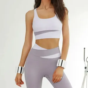 Splicing Seamless Yoga Set