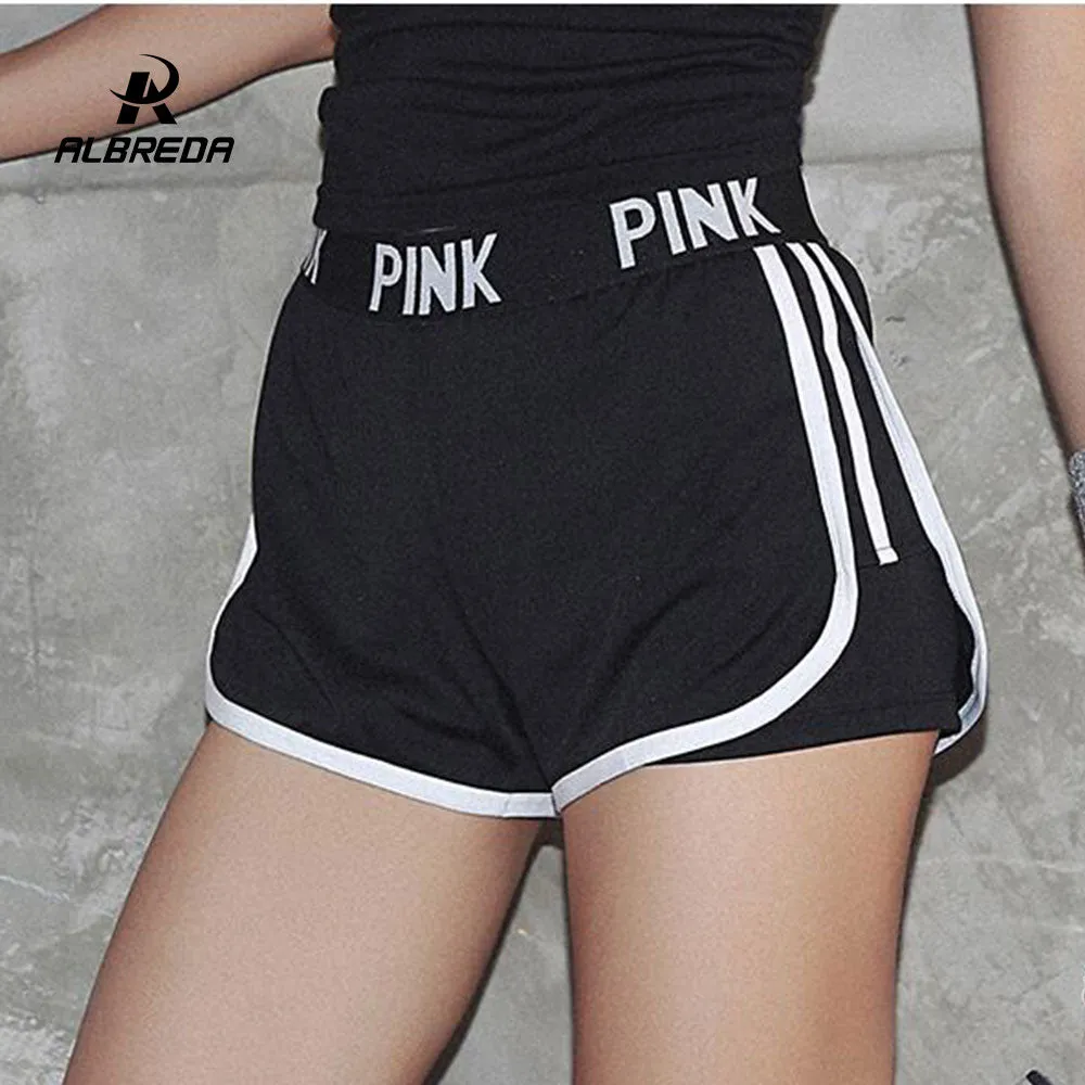 Sports running Yoga Middle Waisted Gym Fitness Elastic Quick Dry Running Shorts