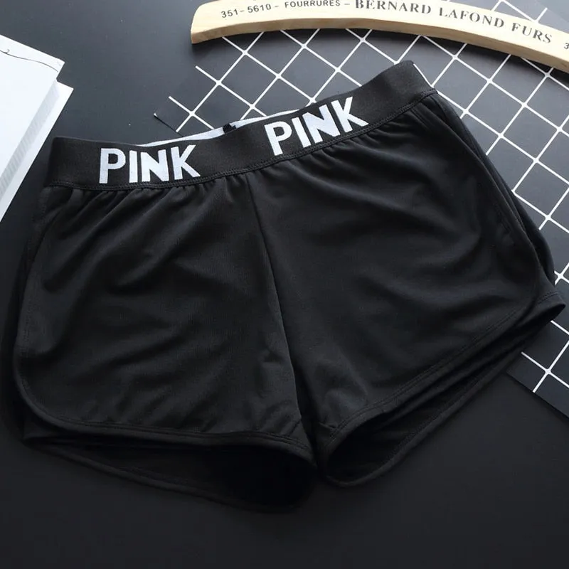 Sports running Yoga Middle Waisted Gym Fitness Elastic Quick Dry Running Shorts