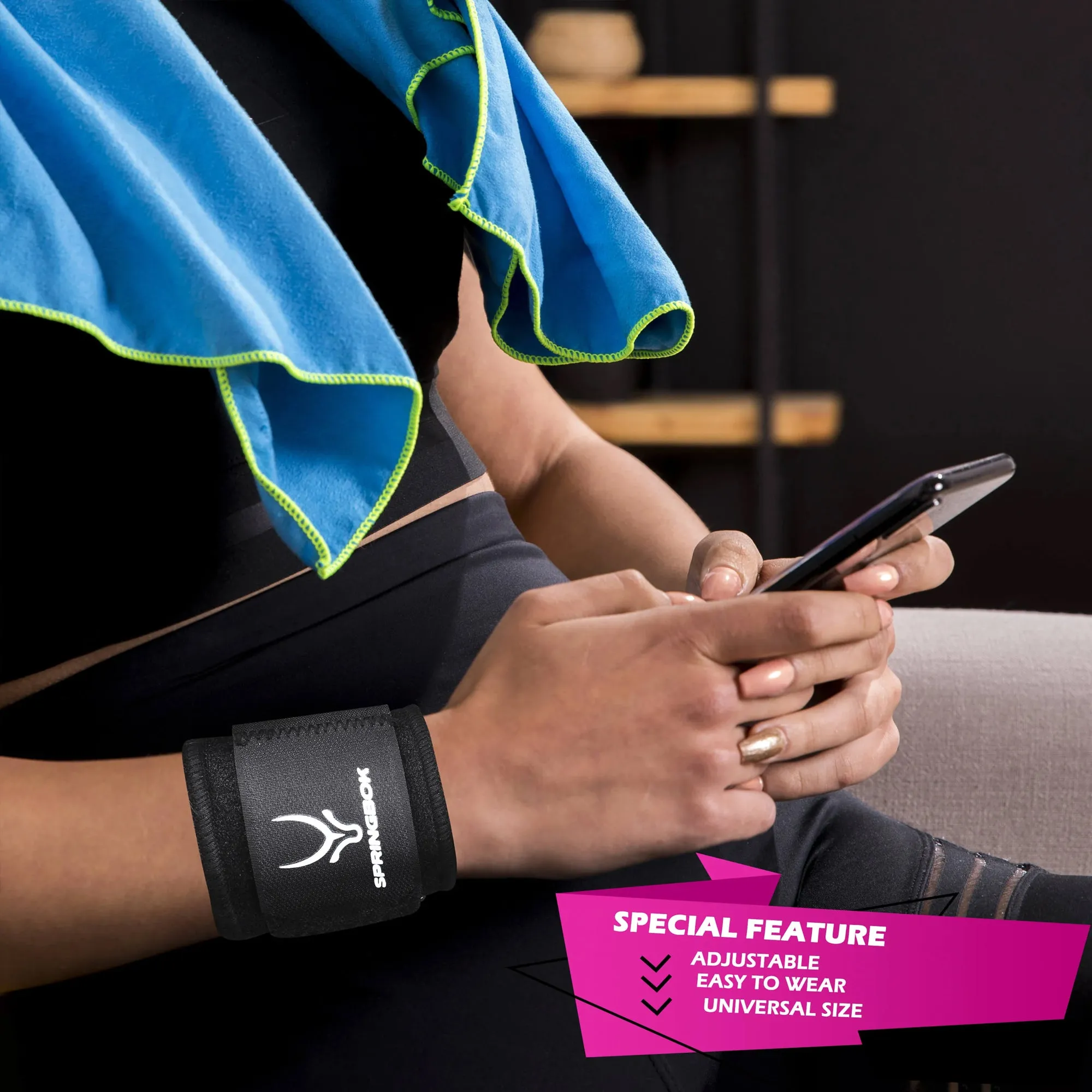 Springbok Carpal Lock Wrist Wrap for Men and Women