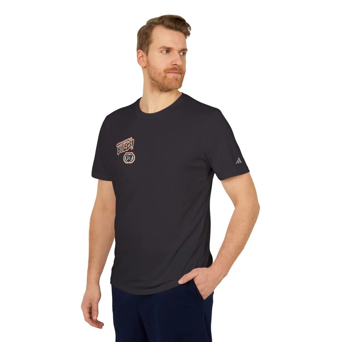 Squats: Because Nobody Likes a Flat Personality | Adidas Gym T-shirt by VTown Designs