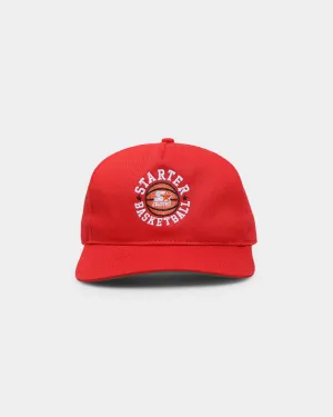 Started Basketball Classic Pinch Snapback Red