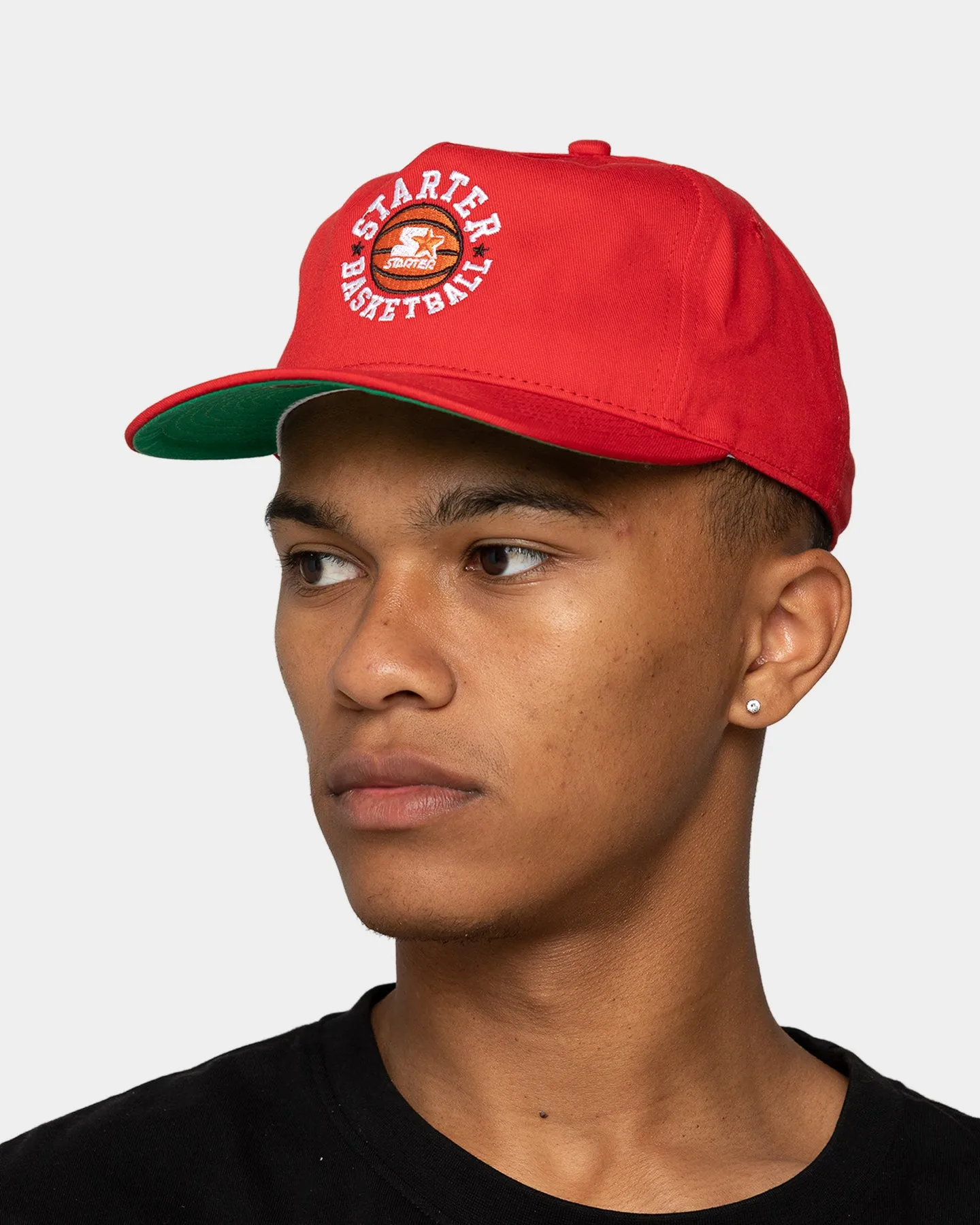 Started Basketball Classic Pinch Snapback Red