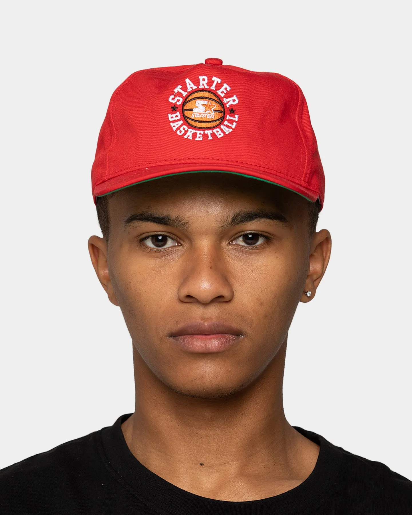 Started Basketball Classic Pinch Snapback Red