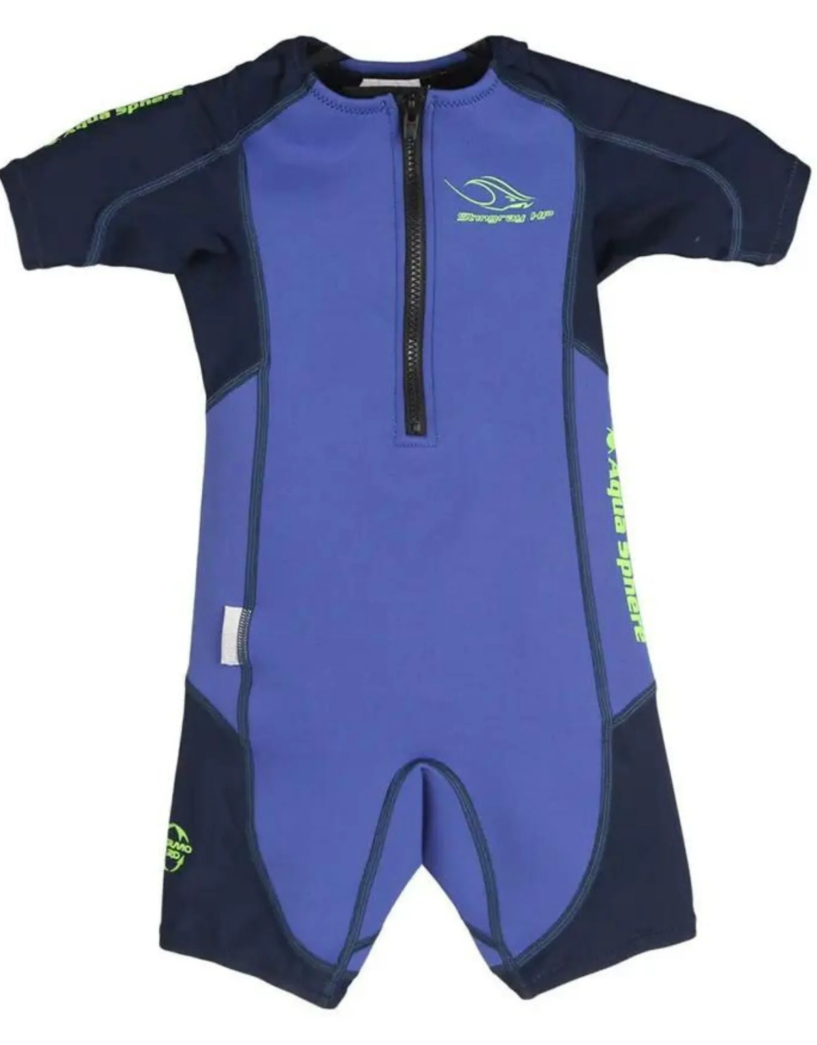 Stingray HP Short Sleeve Kids Wetsuit - Royal Blue/Navy