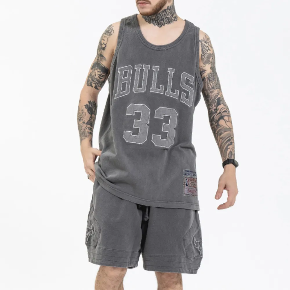 Street Embroidered Basketball Vest