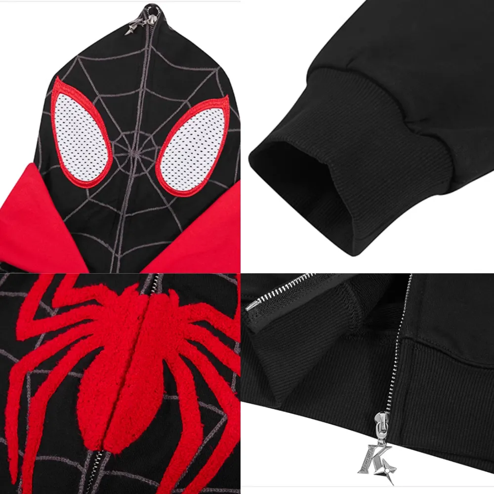 Street Spider Double Layer Hoodie