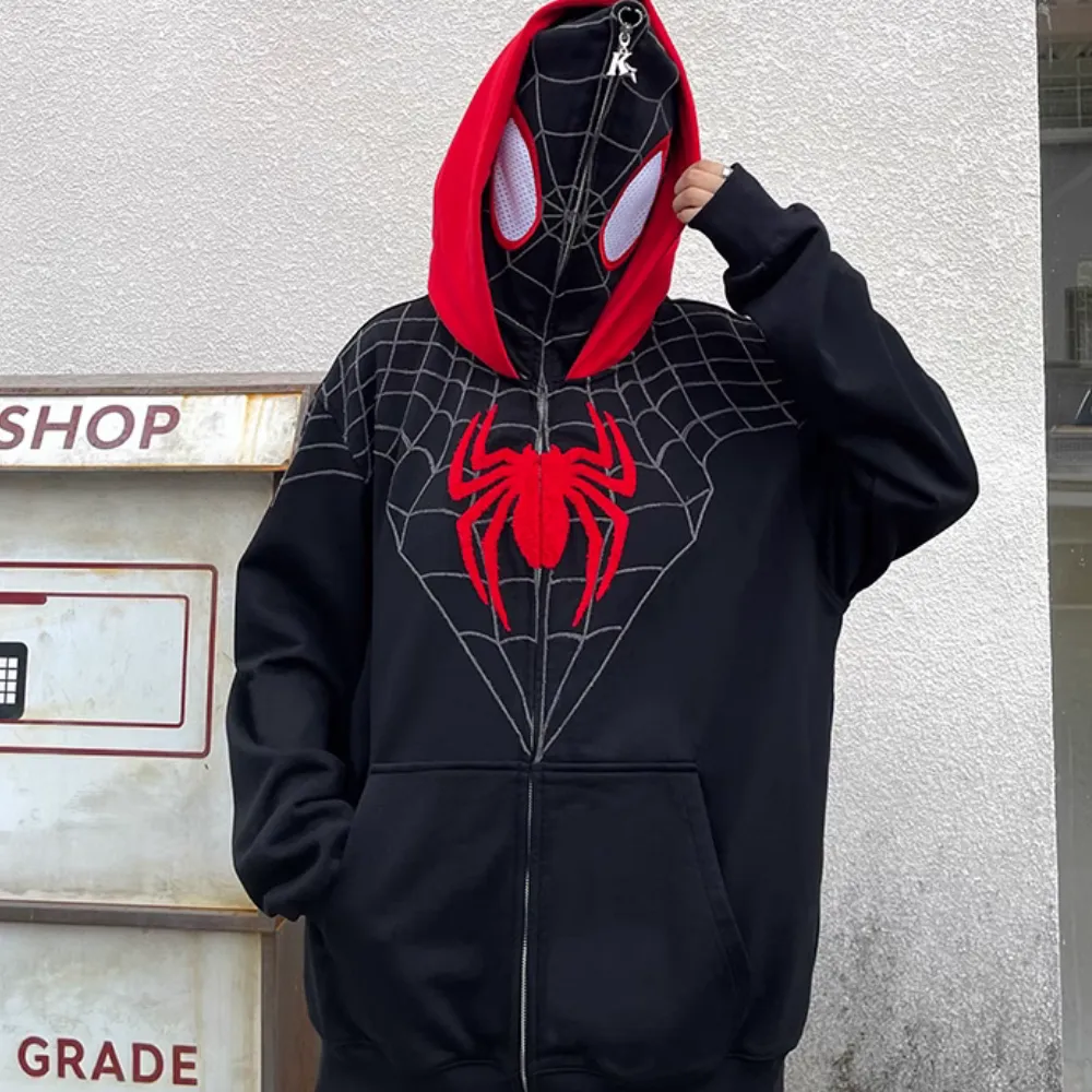 Street Spider Double Layer Hoodie