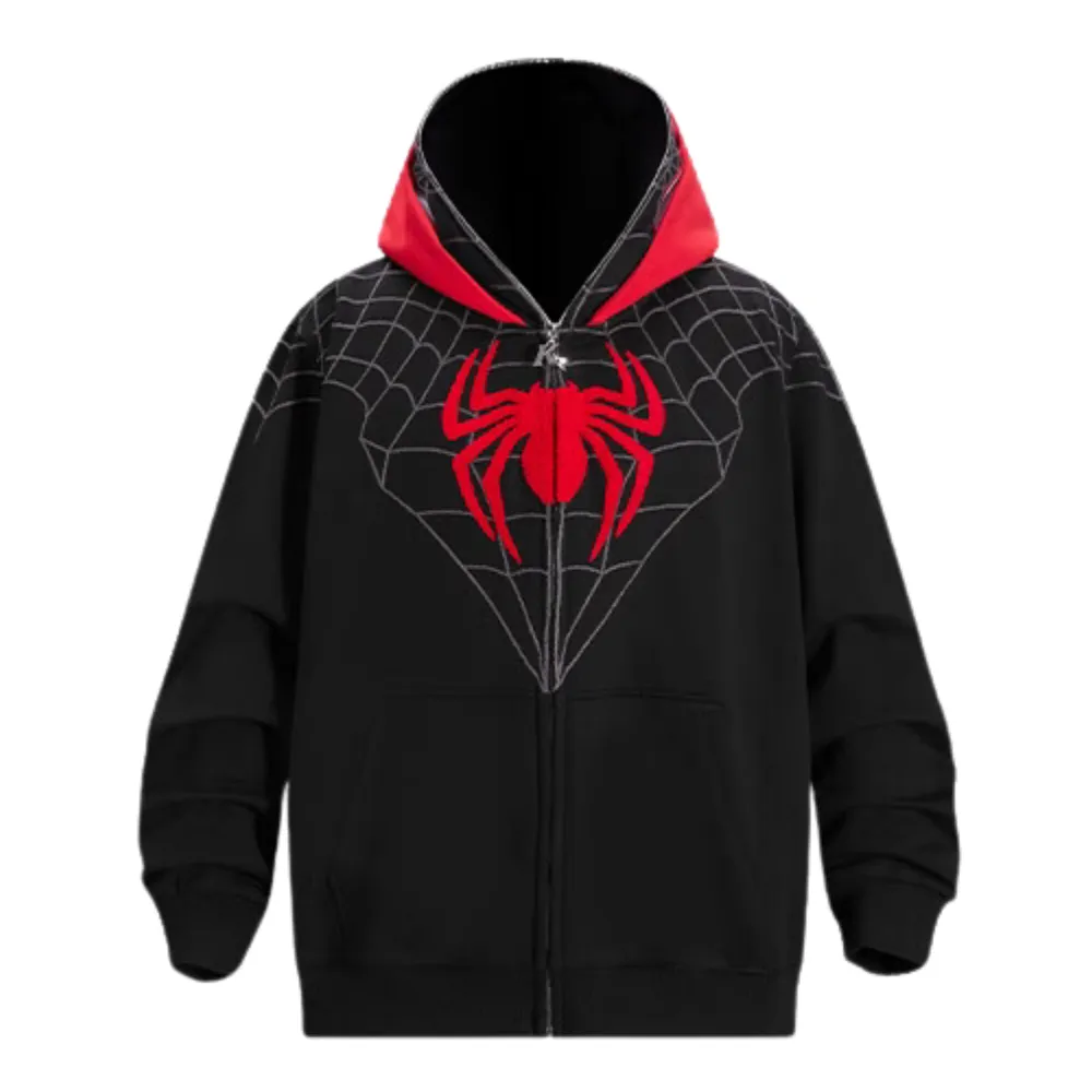 Street Spider Double Layer Hoodie