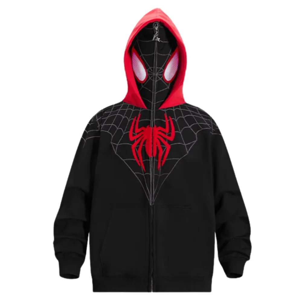 Street Spider Double Layer Hoodie