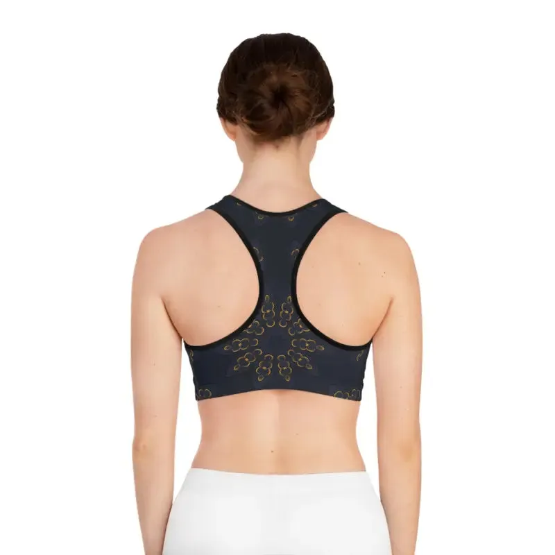 Stylish Sports Bra with Mandala Pattern for your Workout