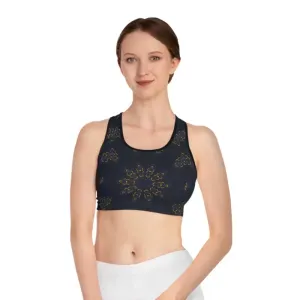 Stylish Sports Bra with Mandala Pattern for your Workout