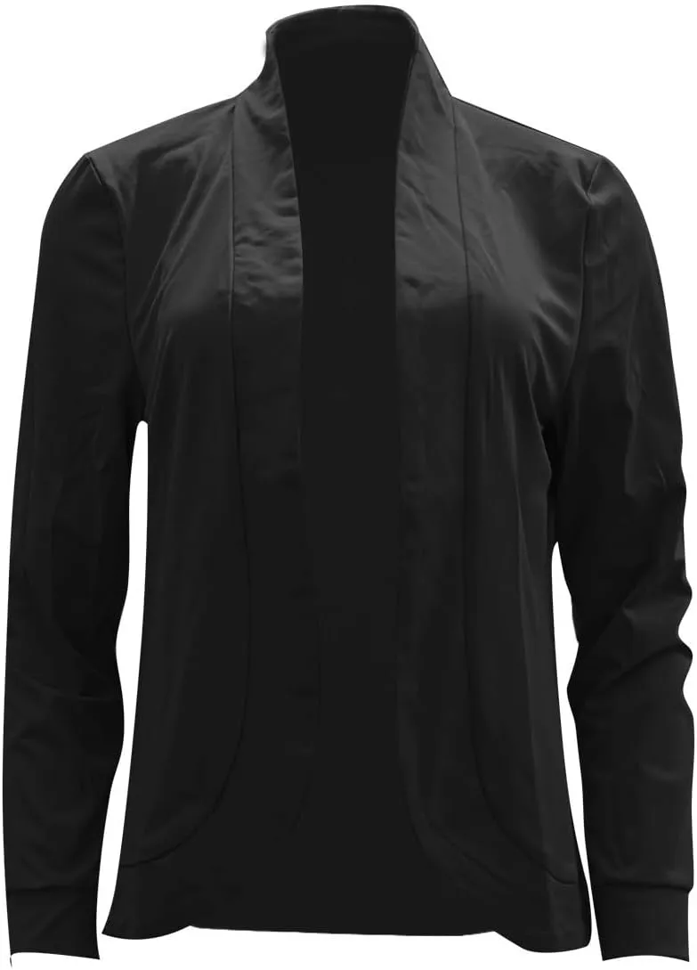 Summer Blazers for Women Lightweight 2025 Open Front Solid Color Blazer Jacket Suit Lightweight Bussiness