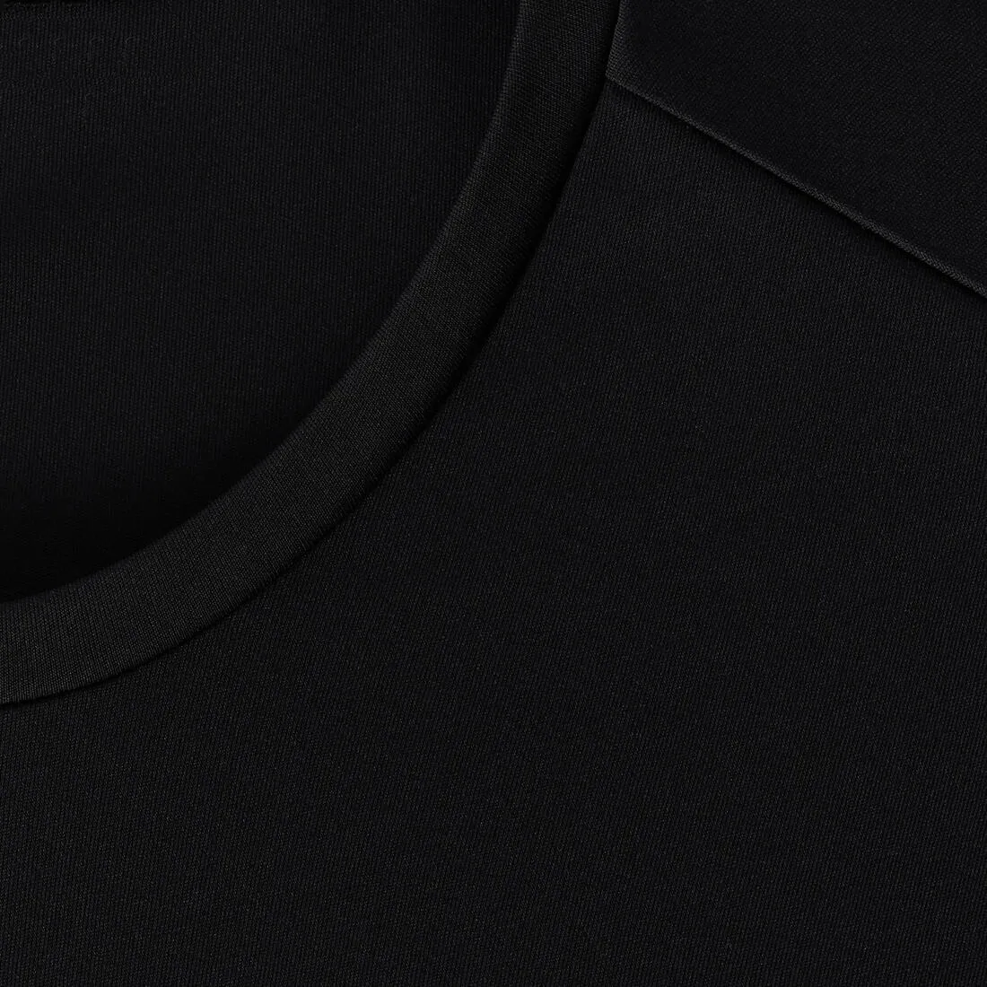 Sun Protect men's breathable long-sleeved running T-shirt - black