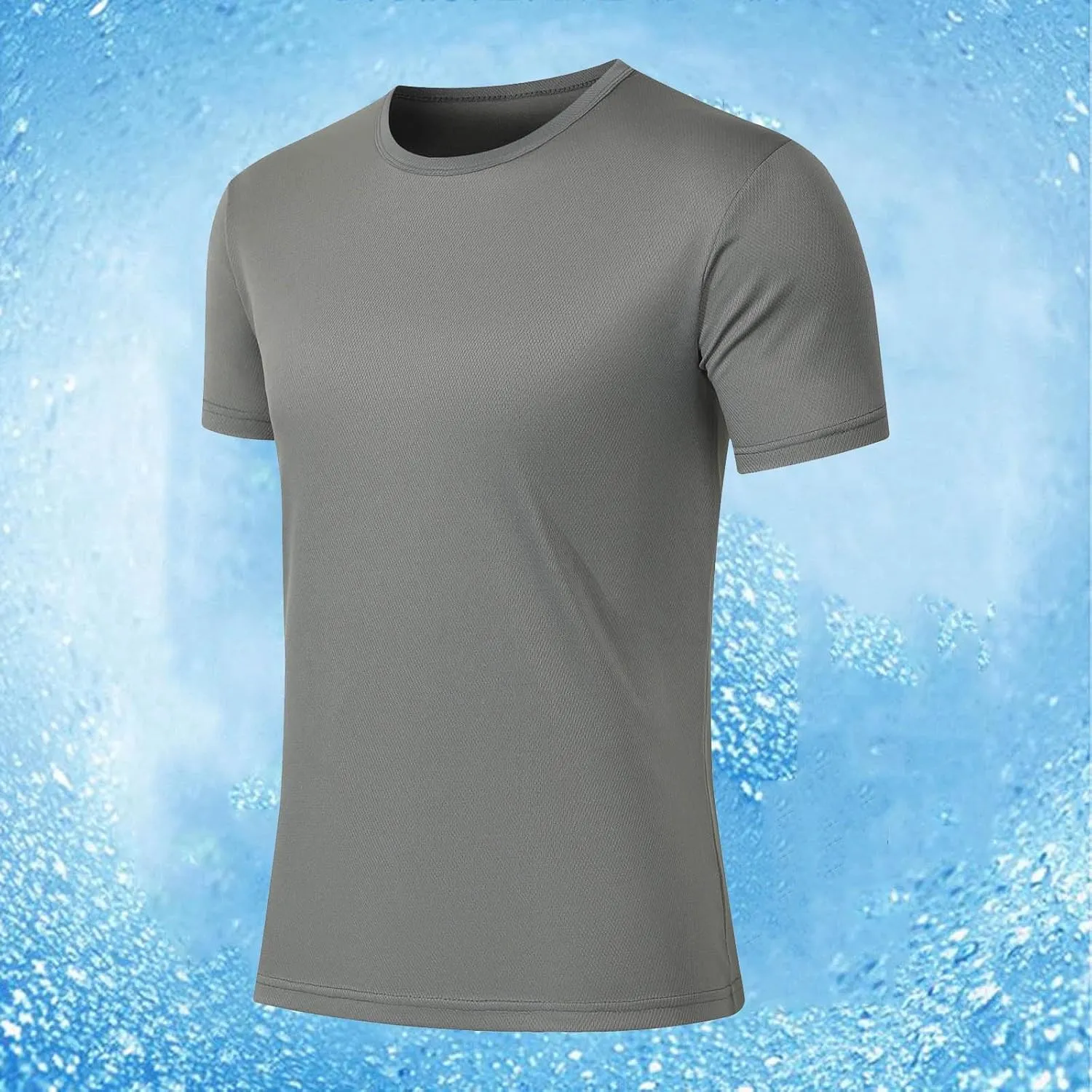 Sun Shirts for Men UV SPF UPF 50  Short Sleeve Rash Guard Fishing Running Top Quick Dry Outdoor Swim Breathable Shirt