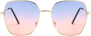 Sunglasses for Women Oval Unisex Fashion Outdoor Gradient Polarized Flexible Frames Trendy Y2K Summer