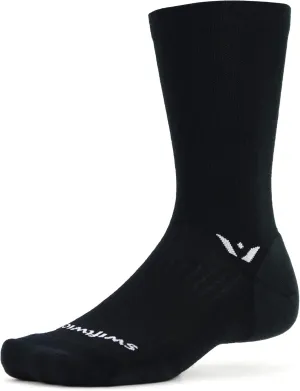 Swiftwick- PURSUIT Crew Hiking & Cycling Crew Socks, Durable, Merino Wool