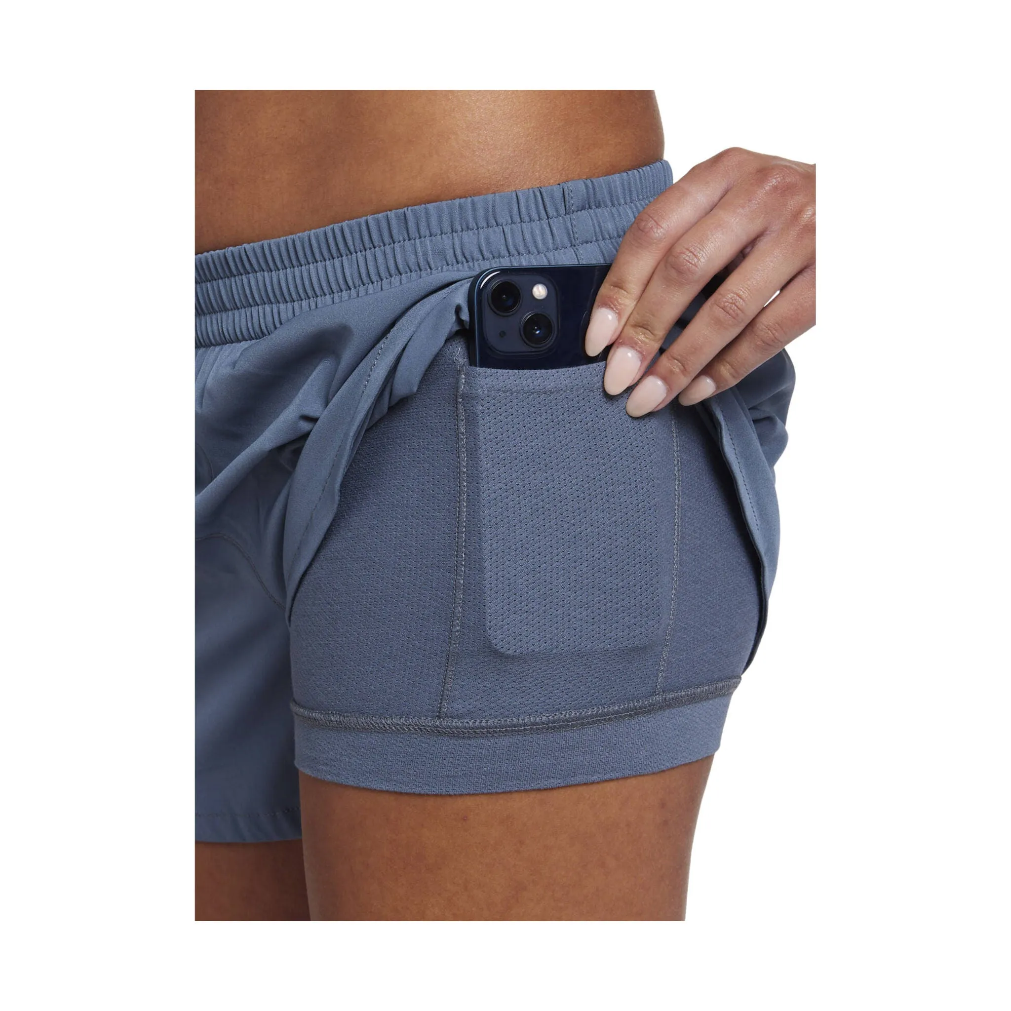 Tasc Women's Recess 2 in 1 Short - Storm - ONLINE STORE CREDIT/EXCHANGE ONLY