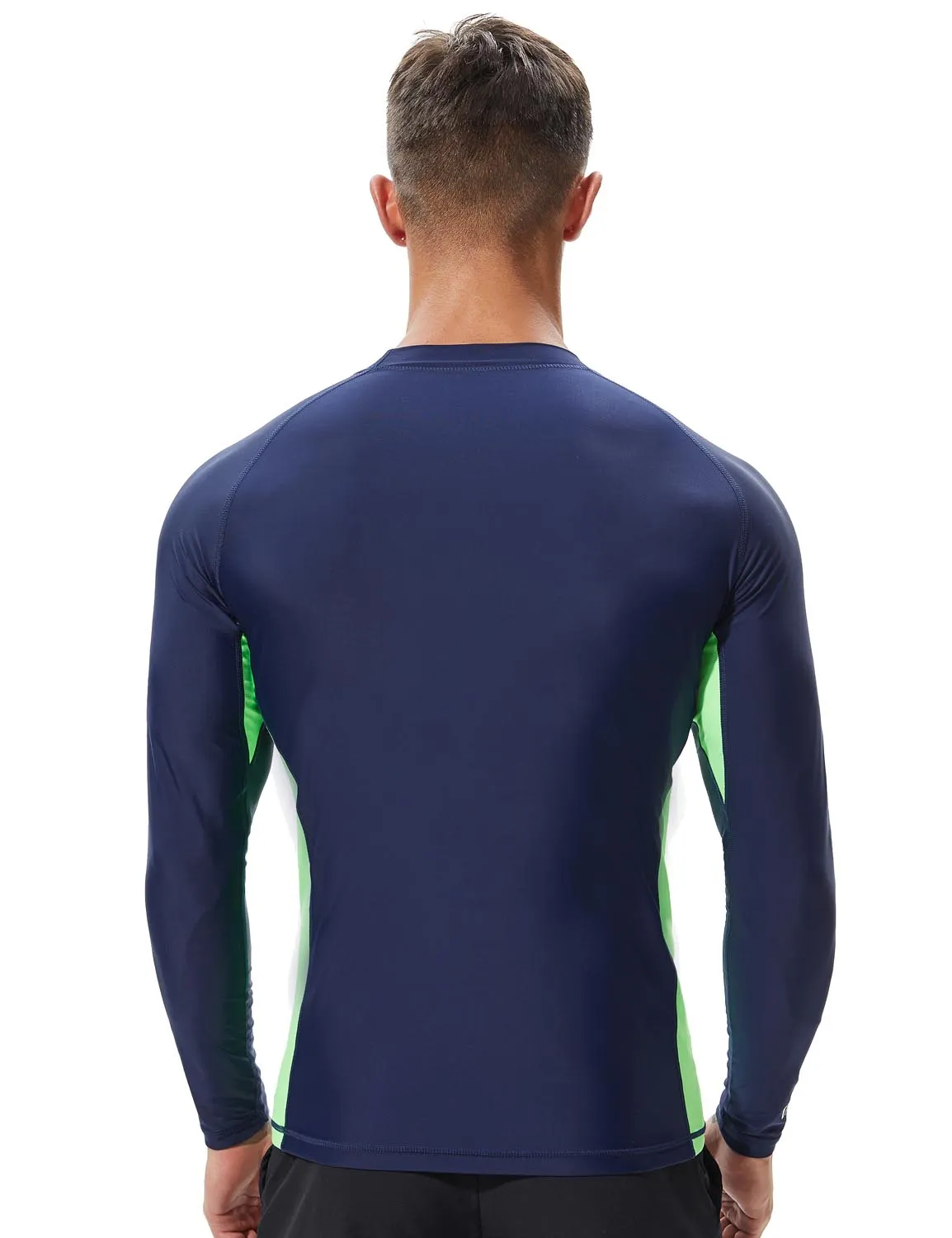TAUWELL Men's Long Sleeve Rash Guard Surfing Shirt 8801