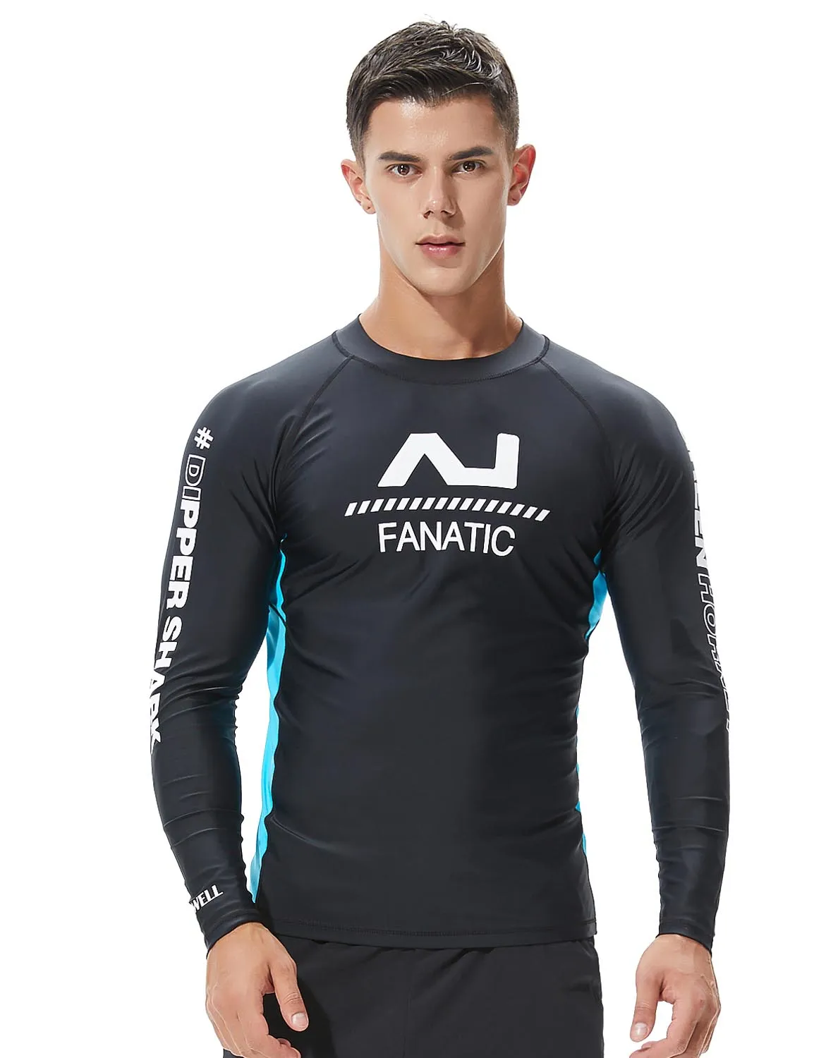 TAUWELL Men's Long Sleeve Rash Guard Surfing Shirt 8801