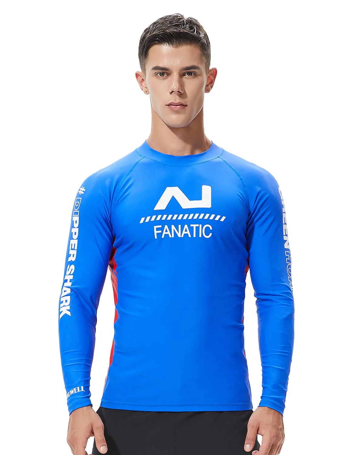 TAUWELL Men's Long Sleeve Rash Guard Surfing Shirt 8801