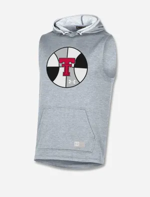Texas Tech Under Armour Basketball "Drive" Gameday Tech Terry Sleeveless Hood