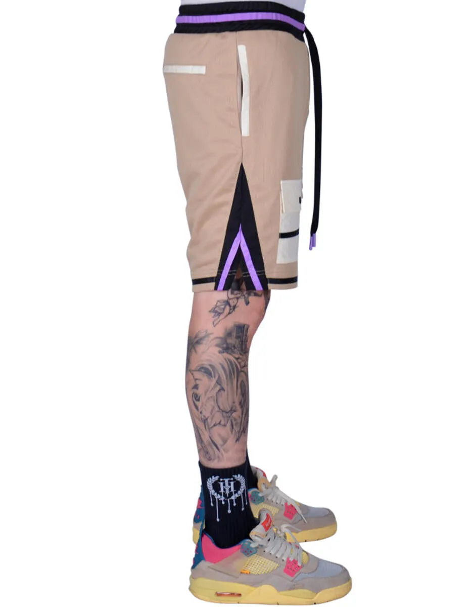 THC Basketball Mesh Shorts (Limestone)