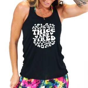 Thicc And Tired Shirt