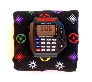 TIMEBANDITS Retro Digital Calculator Watch DCAL42BK