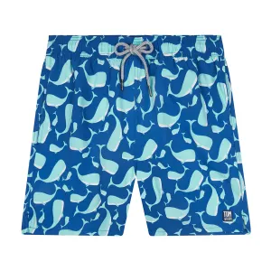 Tom & Teddy Men's Whale Swim Trunk