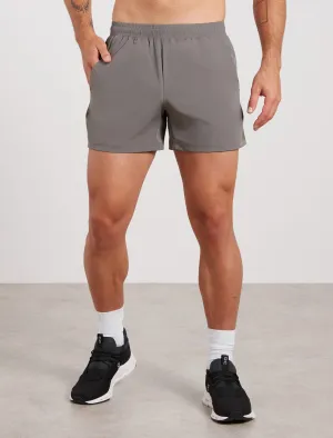 Training 5" Shorts - Light Grey
