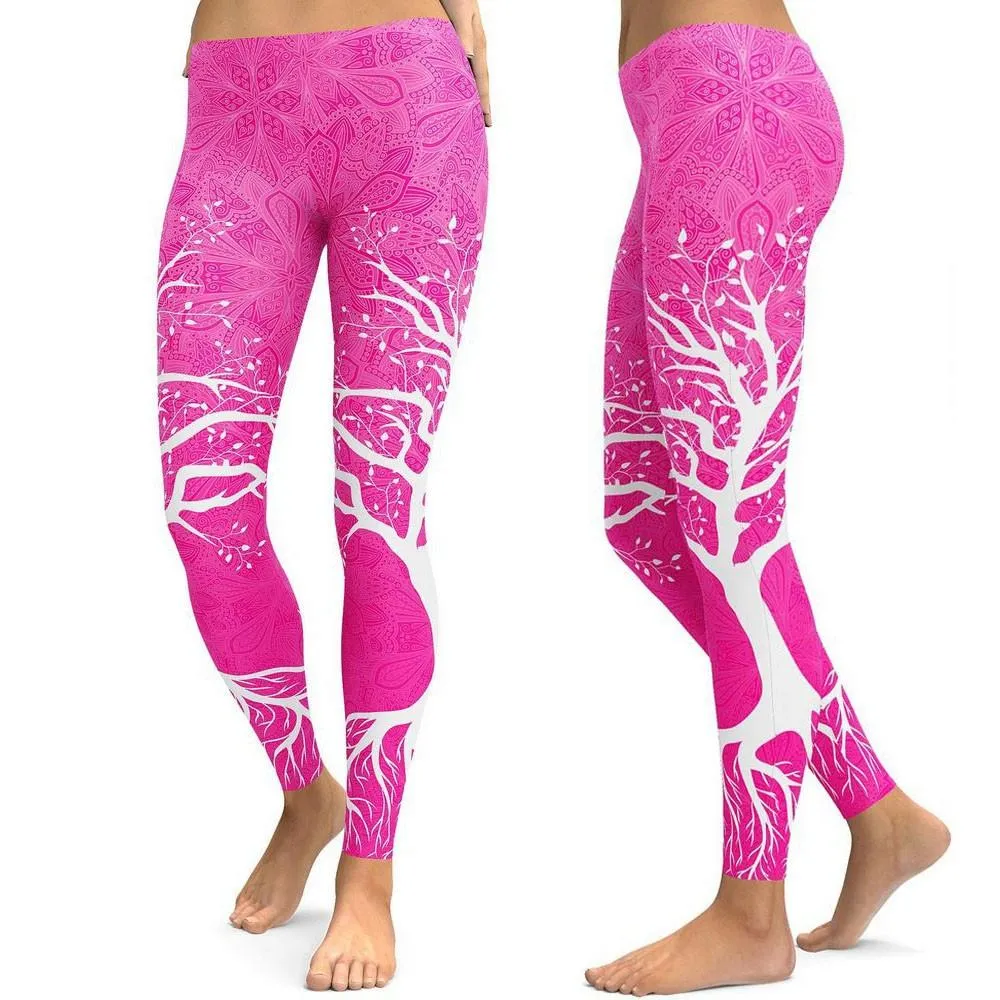 Tree Printed Leggings