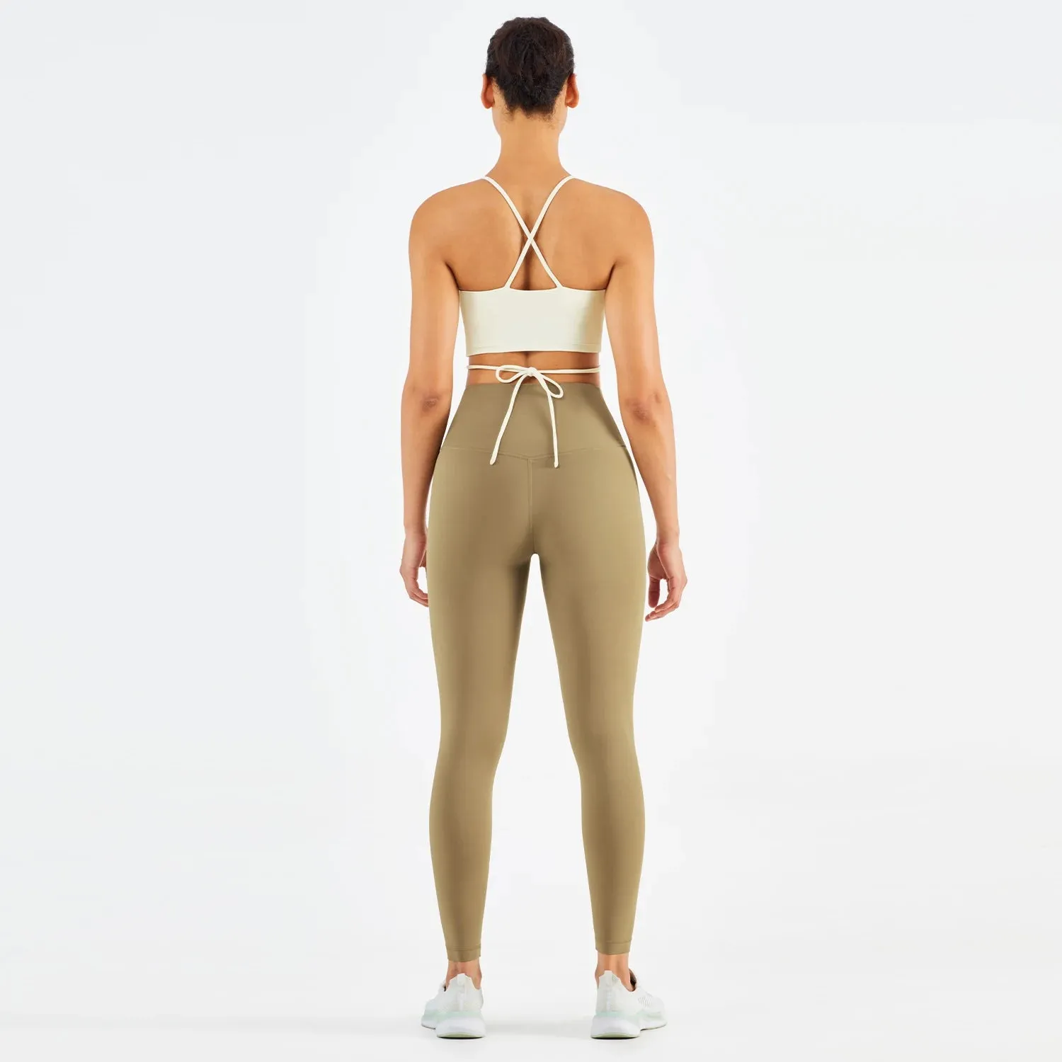 Trend4us Seamless Activewear Sports Bra Leggings Set
