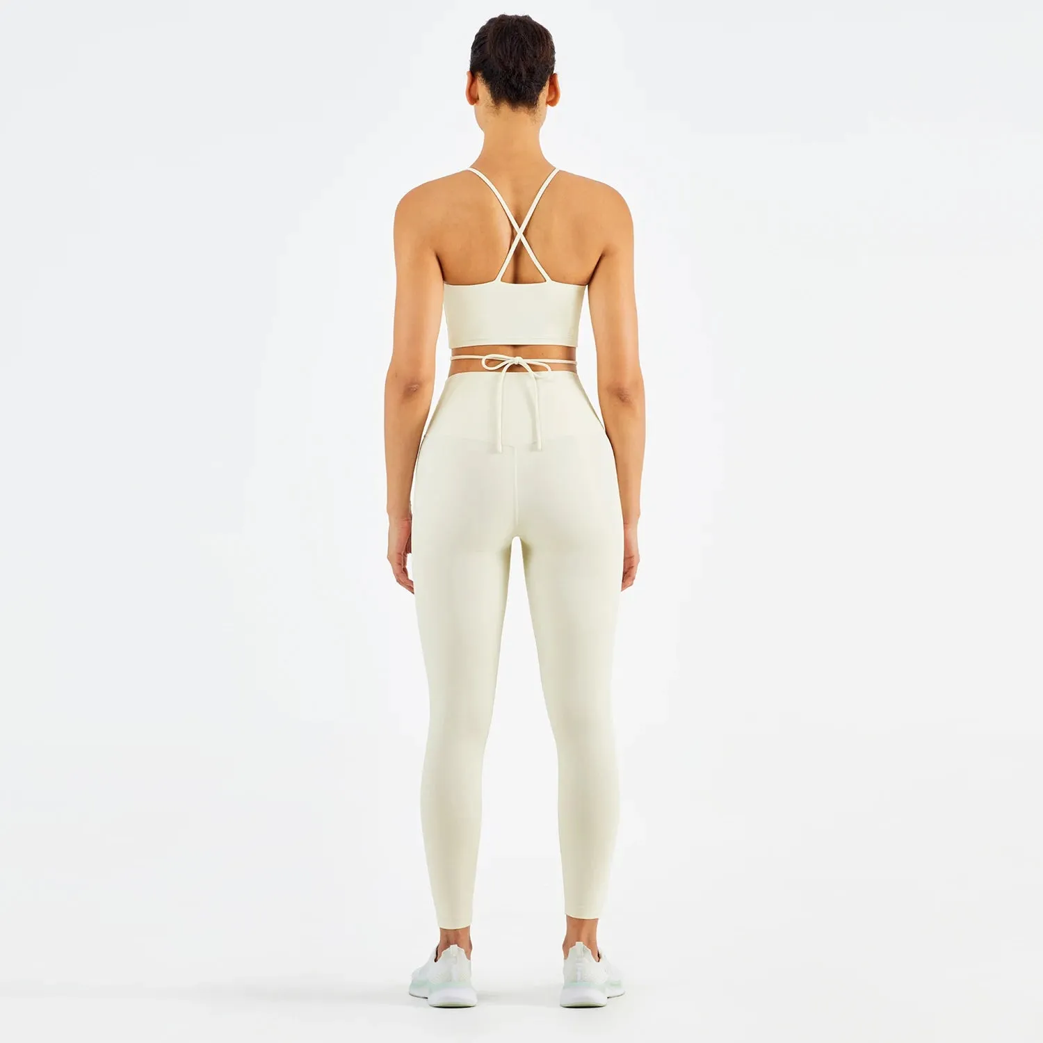 Trend4us Seamless Activewear Sports Bra Leggings Set