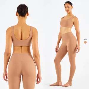 Trend4us Seamless Activewear Workout and Yoga Set