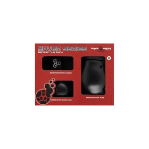 Triple Eight Saver Series High Impact 3 Pack of Pads - Black