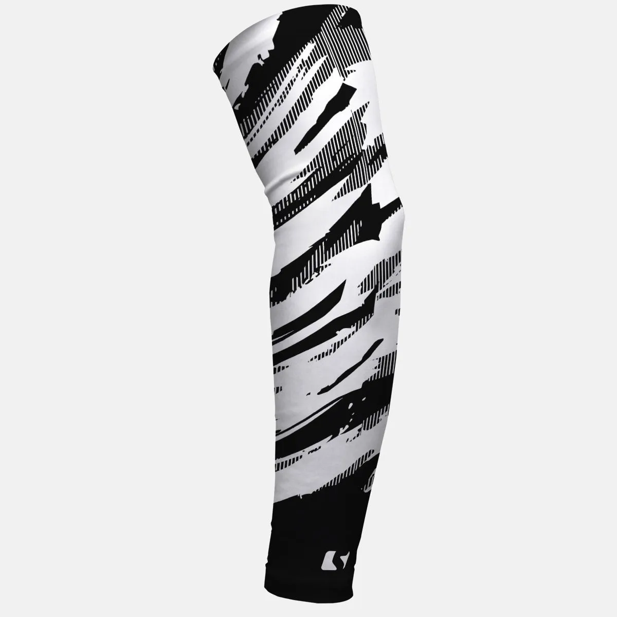 Tryton Ultra Black White Arm Sleeve