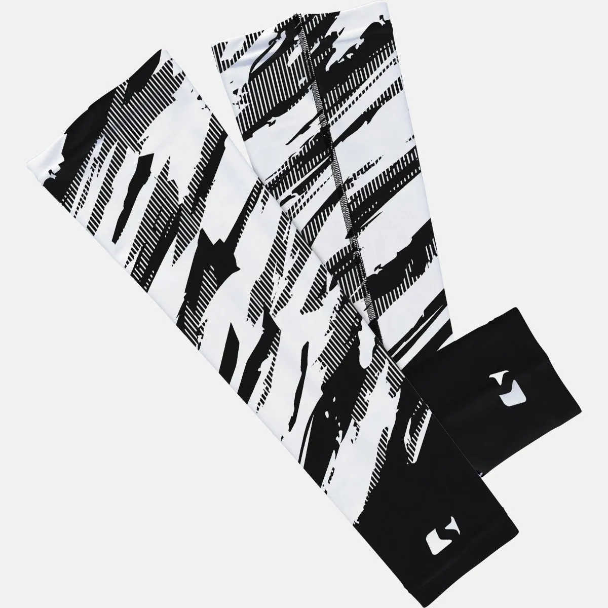 Tryton Ultra Black White Arm Sleeve