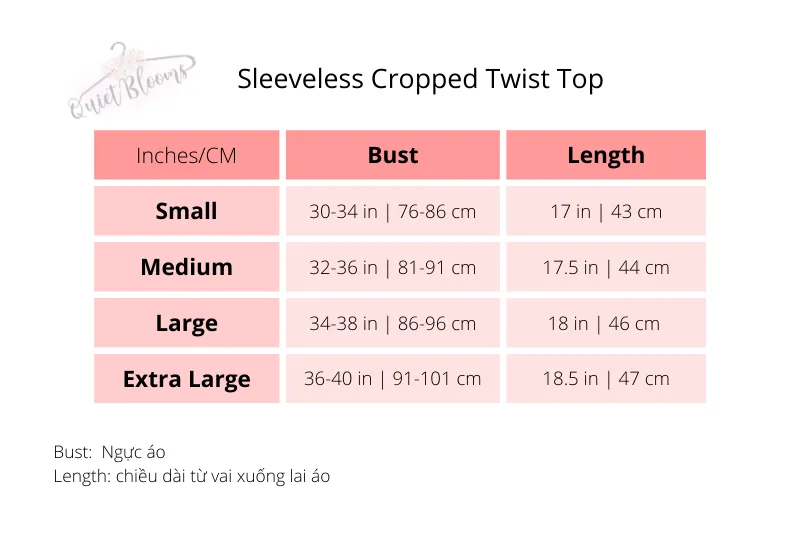 Twist Crop Top - Violet