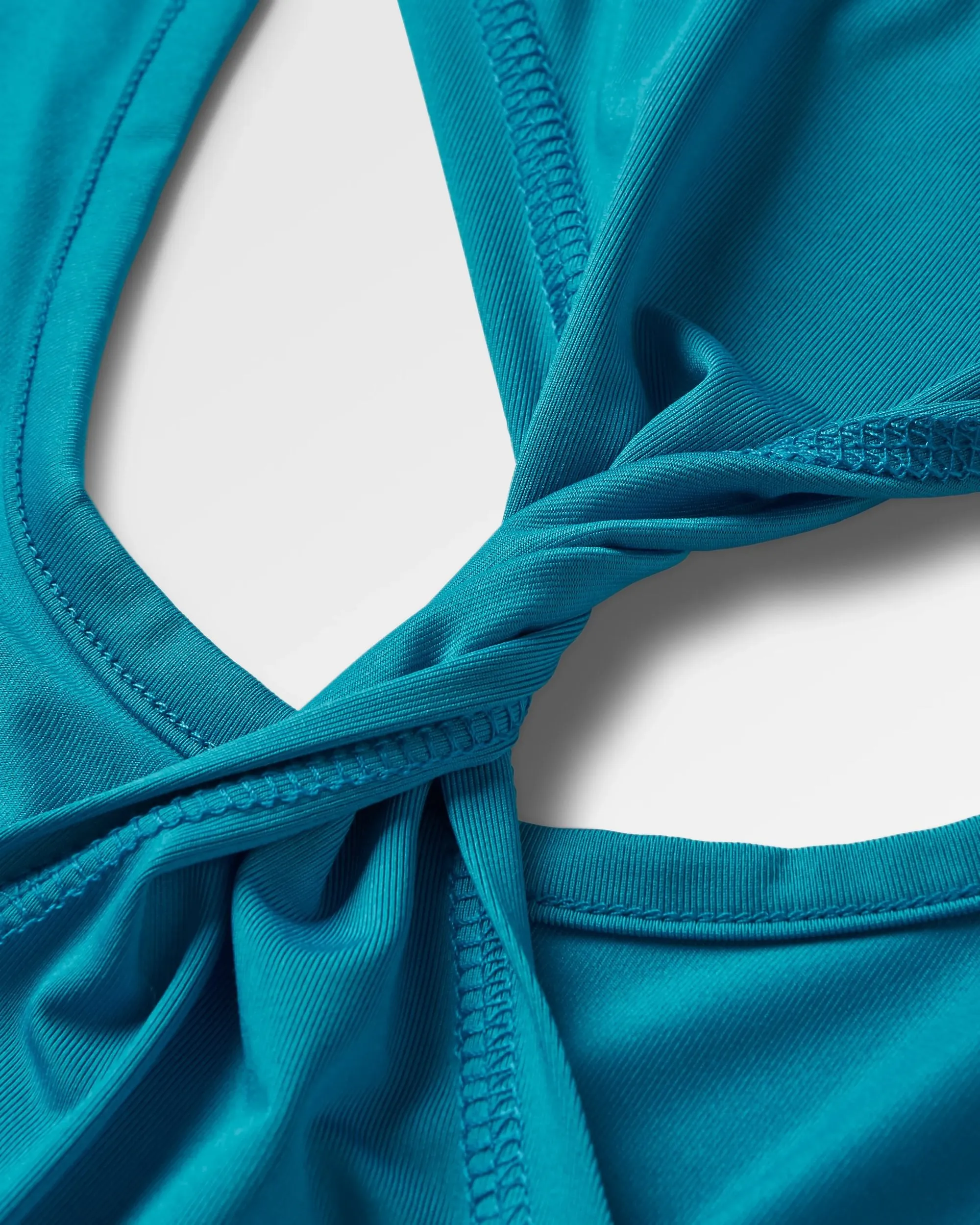 Twist Recycled Active Vest - Blue Pool